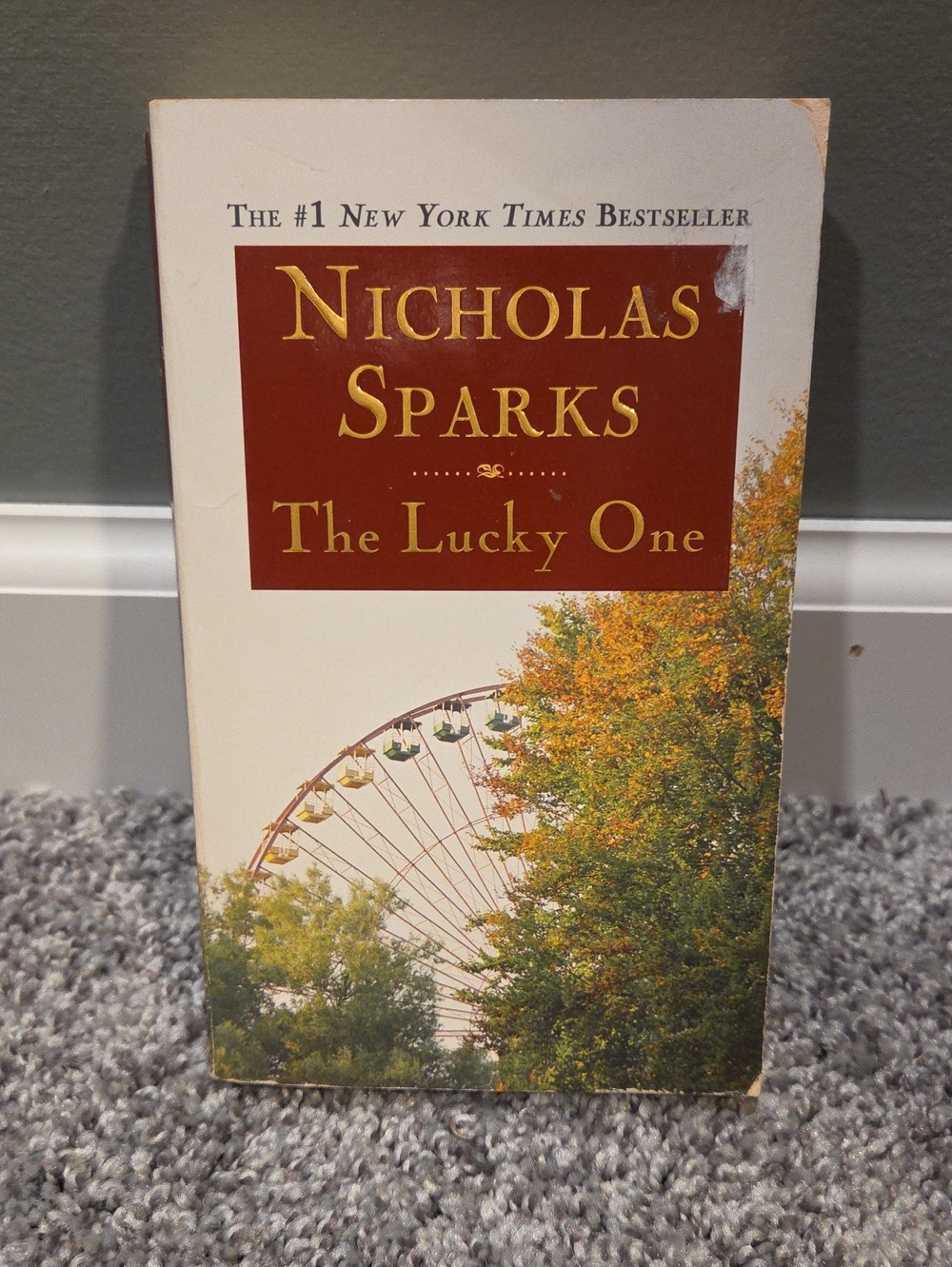 The Lucky One by Nicholas Sparks Paperback Book